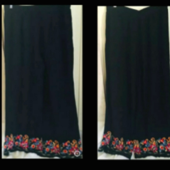 C est. 1946 Embr  Palazzo Wide Leg Pant Sz 14/16 W - Picture 1 of 6